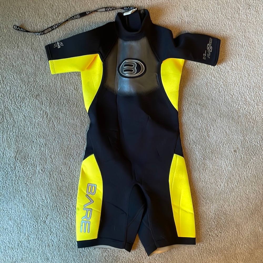 BARE shorty plasma power wetsuit